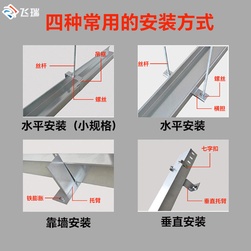 玻璃钢电缆桥架防火阻燃槽式梯式大跨距室外防腐化工线槽200x100-图0