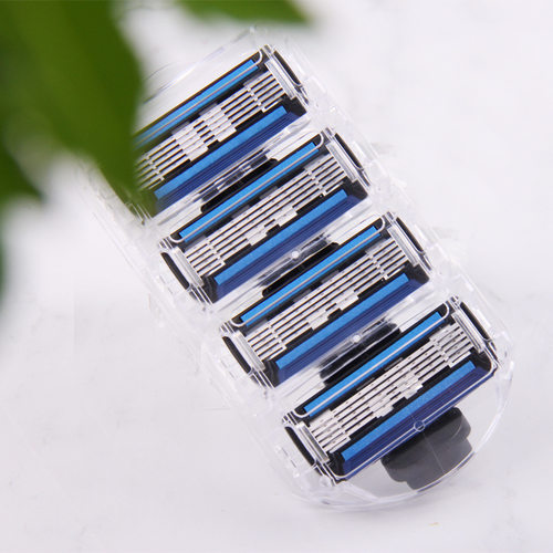 英吉利五层手动剃须替换刀头503男士刮胡刀小青龙德国单面刀片4只 - 图1