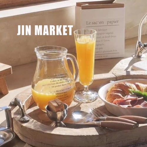 JinMarket 韩国代购 bracket table 字母酸奶杯 甜品杯 咖啡杯 - 图2