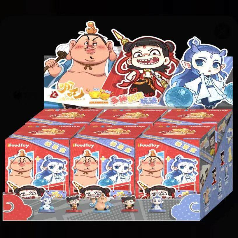 正版哪咤2之魔童闹海手办盲盒公仔摆件敖光敖丙太乙真人降世哪吒