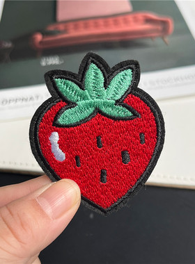 可爱卡通日常刺绣布艺别针卡通
