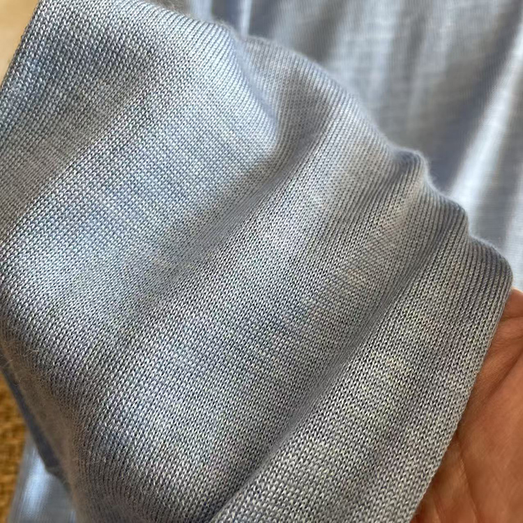 ~真丝羊毛春秋桑蚕丝v领低领毛衣女蝴蝶结针织上衣打底薄款针织衫 - 图3