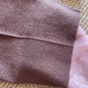ໂສ້ງຂາກວ້າງຂອງຜ້າໄຫມ cashmere ມີແອວ elastic ແລະສາຍແອວກະເປົ໋າ