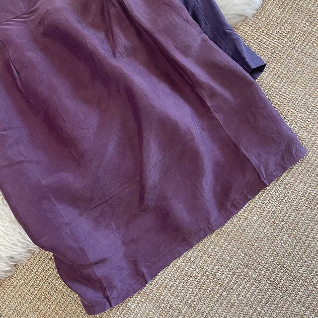 Silk skirt one step skirt mulberry silk hip wrap skirt