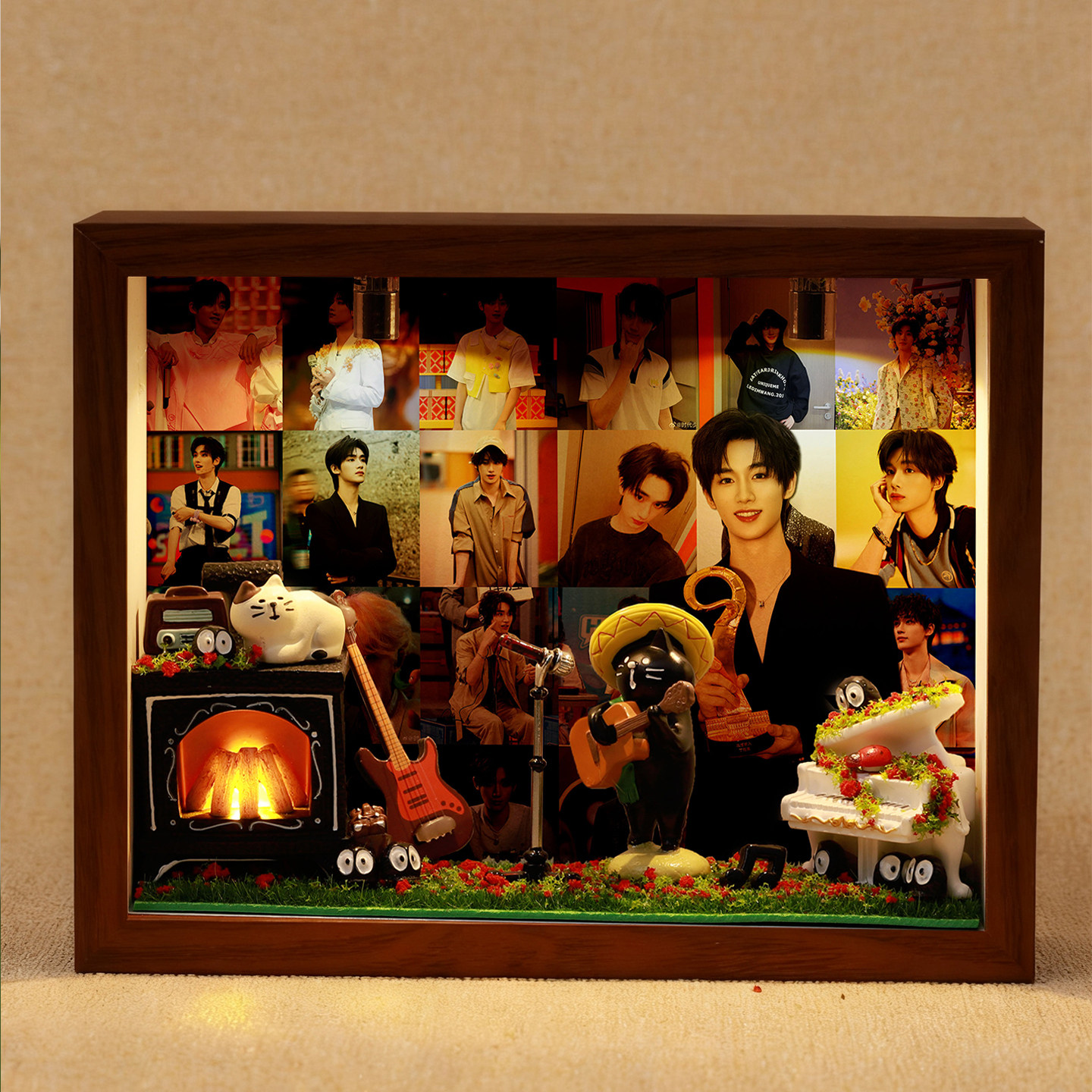 丁程鑫明星周边相框礼物生日创意玄关收纳摆件桌面卧室礼品演唱会,淘宝优惠券,粉丝福利购,淘宝优惠卷