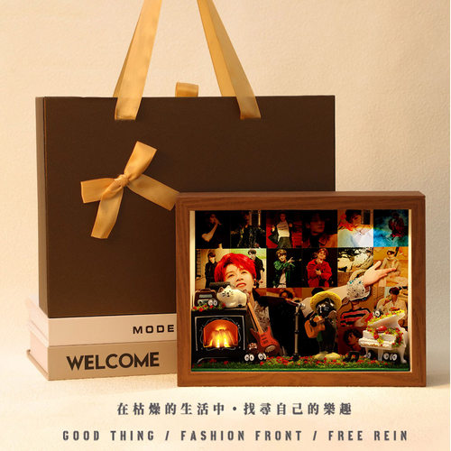 檀健次明星周边相框礼物生日创意收纳摆件桌面卧室礼品演唱会 - 图2