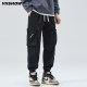 VISHOW2024 new American casual overalls men's trendy brand anklet summer loose boys harem pants