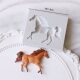 Galloping horse liquid silicone mold soft pottery glue