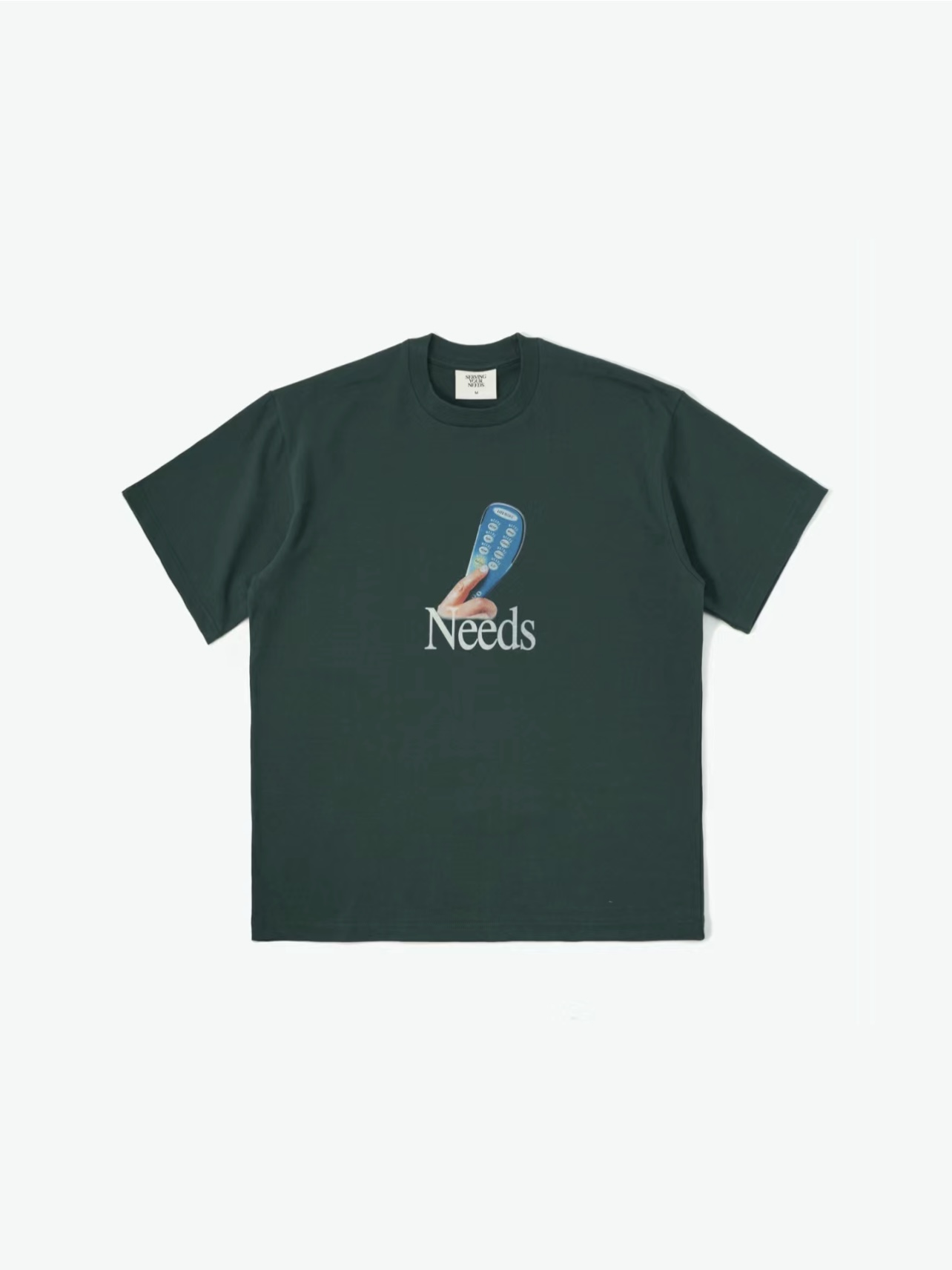 现货 SERVING YOUR NEEDS /Needs Alcohol Tee 美式街头印花短袖T - 图2