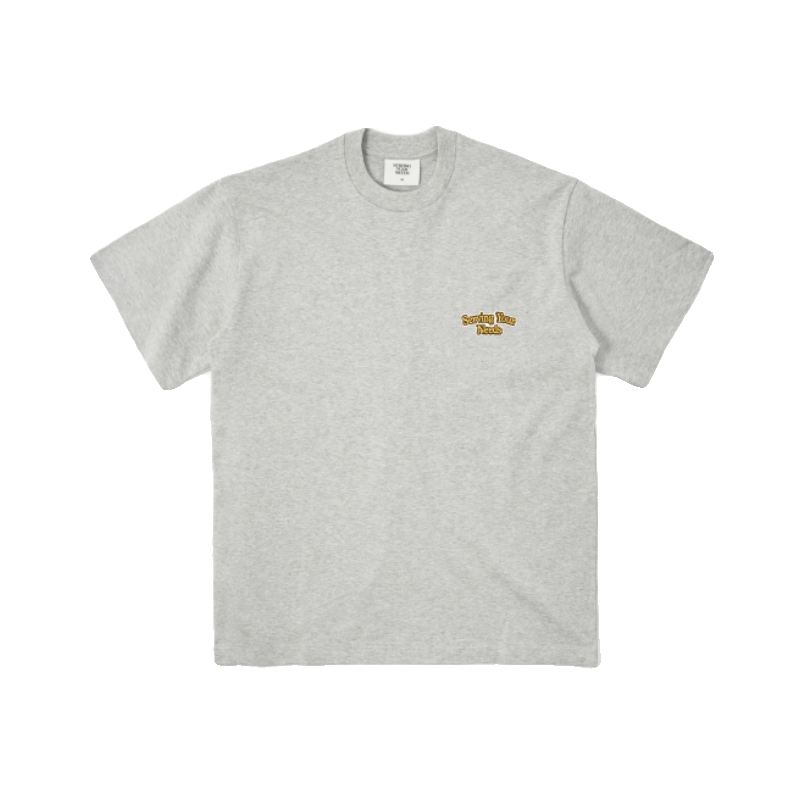 现货 SERVING YOUR NEEDS /Needs Embroidered Logo Tee 刺绣短袖 - 图3