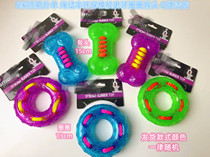 Foreign trade Europe and America single pet toy cat dog toy rubber sleeve rope knot elastic tooth grinding tooth to relieve the bone