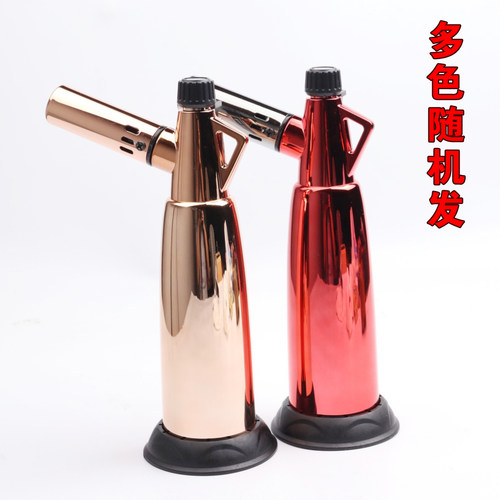703艾灸焊枪直冲防风打火机点火器喷枪户外烘焙烧烤点碳雪茄 - 图3