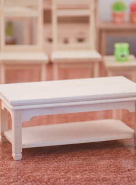 1/12木制纯手工长方形拍摄娃娃屋