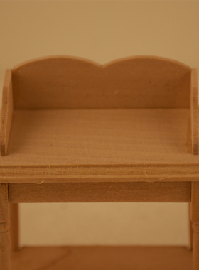 微缩纯手工桌子置物架家具模型