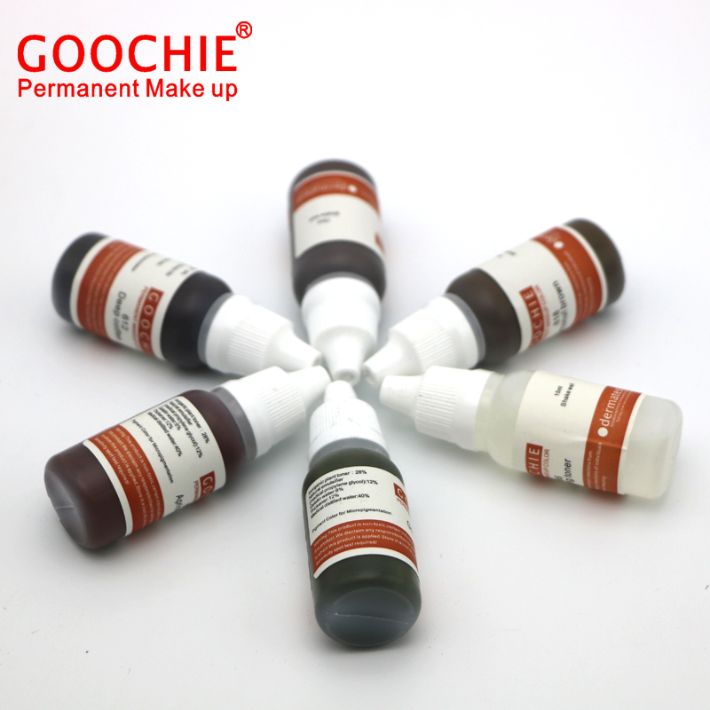 古积goochie纹绣纹眉用品半永久臻享系列镶丝绒眉雾眉套盒-图1