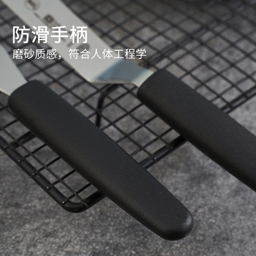 甘那许台湾六协西式烘焙奶油弯形抹刀不锈钢脱模刀吻刀烘焙工具 - 图3