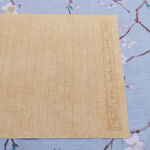 【長樂軒】熙熙书画李娴老师同款小楷练习作品纸蜡染宣纸 行距2CM - 图2