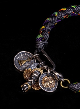 手工编织逆鳞手环隽永原创