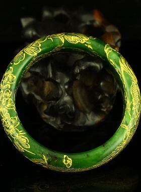 天然手镯证书新疆和田玉