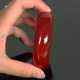 Yuyuanxuan natural authentic Brazilian red agate jade bracelet