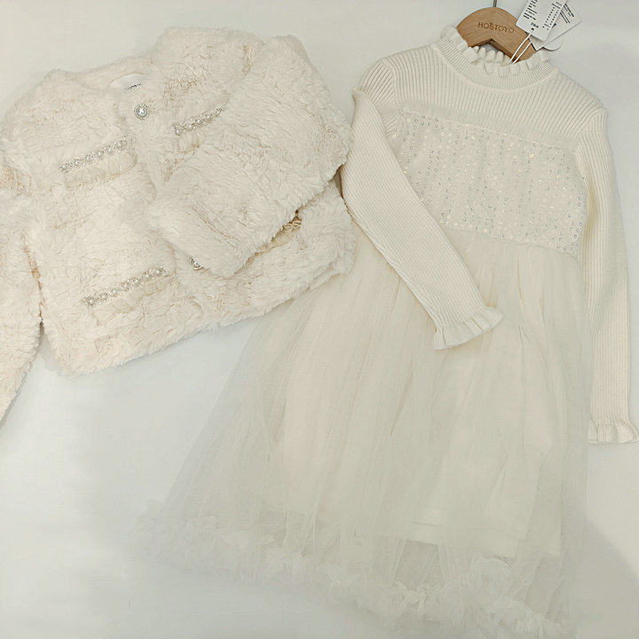 皇室童缘5830785009冬季精致小香风套装裙女童中大童110-120码,淘宝优惠券,粉丝福利购,淘宝优惠卷