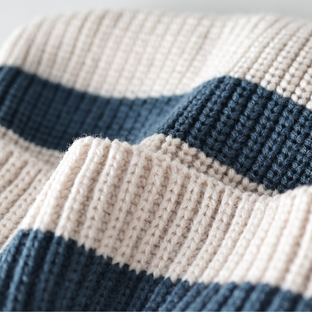 条纹拼色毛球绑带针织帽女时尚甜美可爱百搭保暖护耳显脸小毛线帽,淘宝优惠券,粉丝福利购,淘宝优惠卷