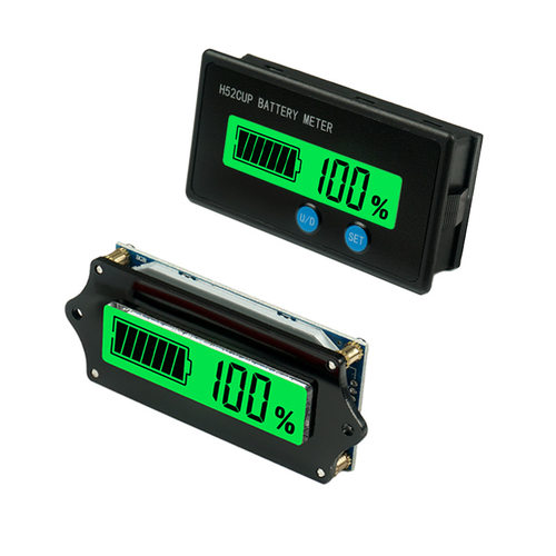 H52 铅酸电瓶锂电池百分比电量表显示电压表12V24V36V48V60V72V84 - 图3