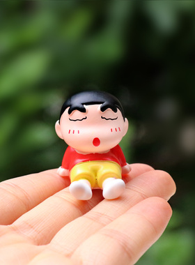 可爱小新潮玩盲盒车载桌面小摆件