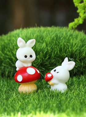 树脂可爱卡通微景观摆件