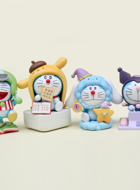 卡通动漫蓝胖子COS库洛米KT手办