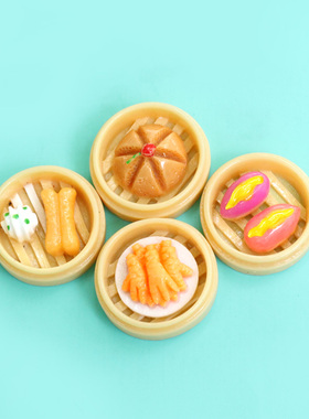 轩烨树脂可爱卡通食玩创意摆件