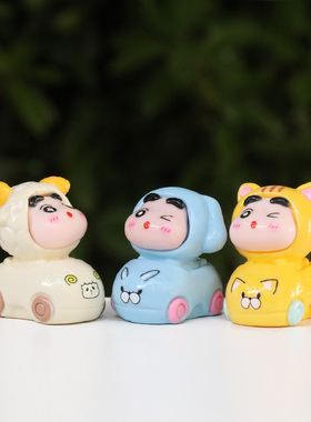 可爱潮玩小新总动员盲盒玩具礼物