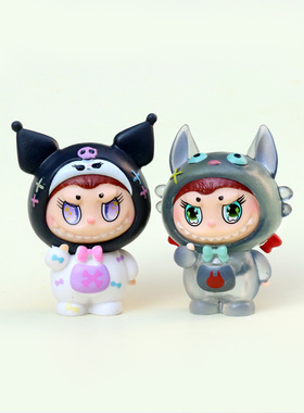 小布布娃娃盲盒公仔可爱玩偶摆件