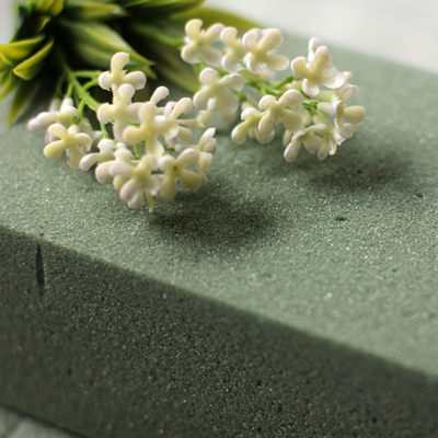 干花永生花插花泥花店用品diy假花插花材料仿真花底材泡沫泥 虎窝淘