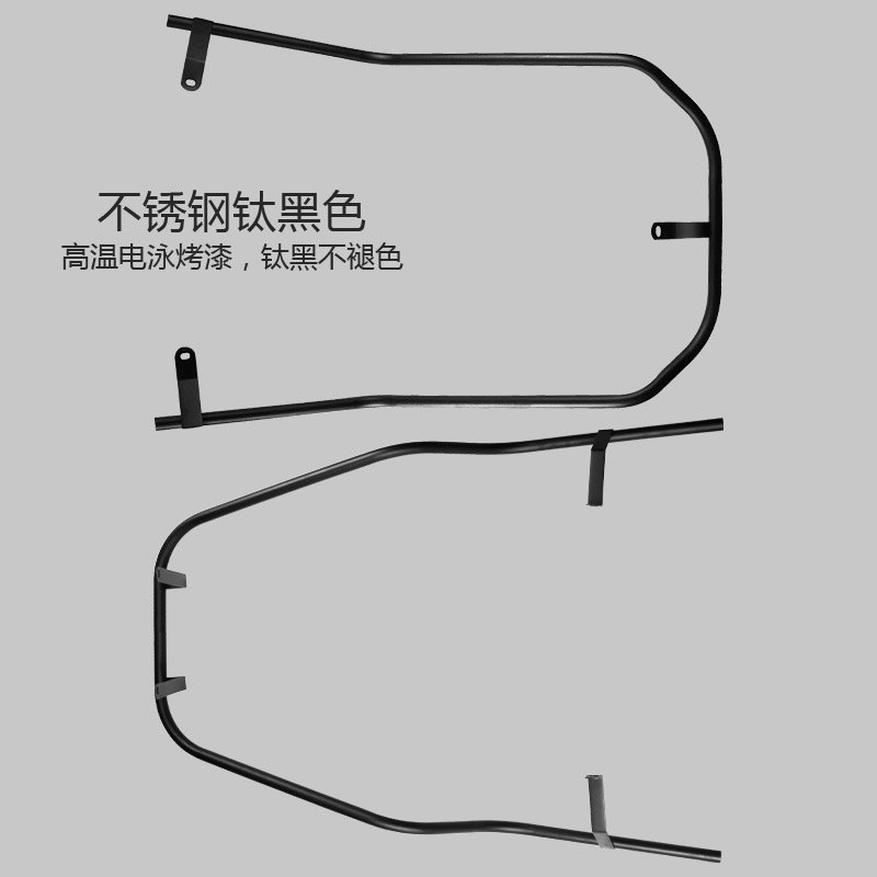 专用于小牛N1N1s电动车保险杠不锈钢防撞护杠保护架子改装配件