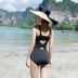 2019 nhân dân tệ mới đồ bơi che bụng thon gọn ngực nhỏ tụ tập giải trí backless giải trí công viên nước áo tắm phụ nữ - Bộ đồ bơi One Piece váy bơi liền thân Bộ đồ bơi One Piece