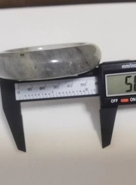 天然玉手镯水墨百搭女饰品