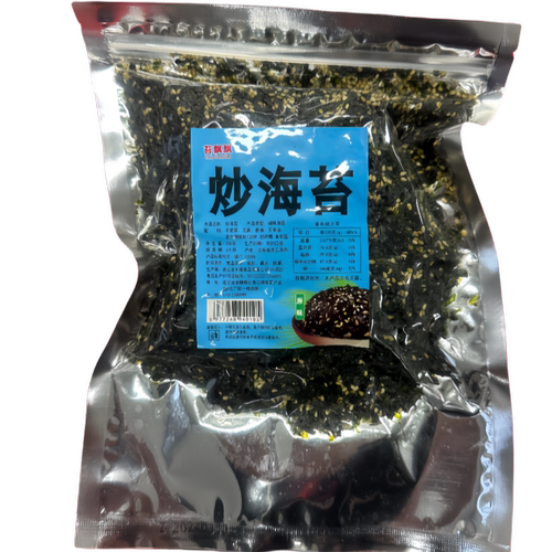 盈轩无添加芝麻炒海苔拌饭海苔碎零食拌饭海苔辣味肉孜然味商用 - 图2