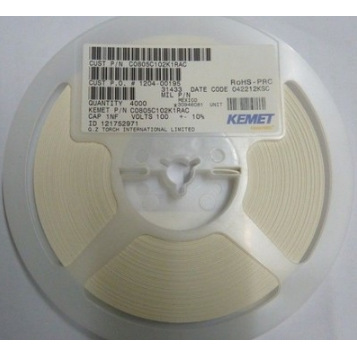 C2225C623KDRACTU| 2225 62nf 10% 1kV X7R 5763 Kemet陶瓷电容基 - 图2