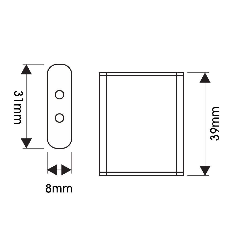 衣柜开关12V~24V 酒店用 感应开关 感应关闭 自动开关 衣橱开关 - 图2