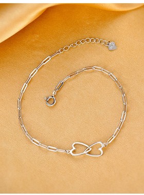 原创设计风高级感925纯银手链