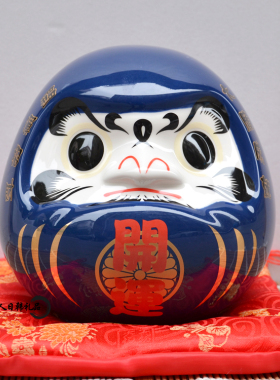 日式寿司料理店铺摆件必胜达摩