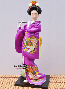 工艺日式风摆件礼物人形家居装饰