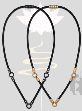 原创CNC镶石佛牌挂链项链5MM