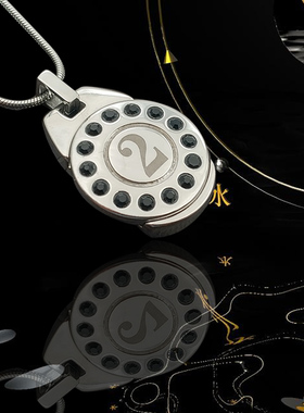 私人定制数字吊坠  数字1-9流年数字吊坠