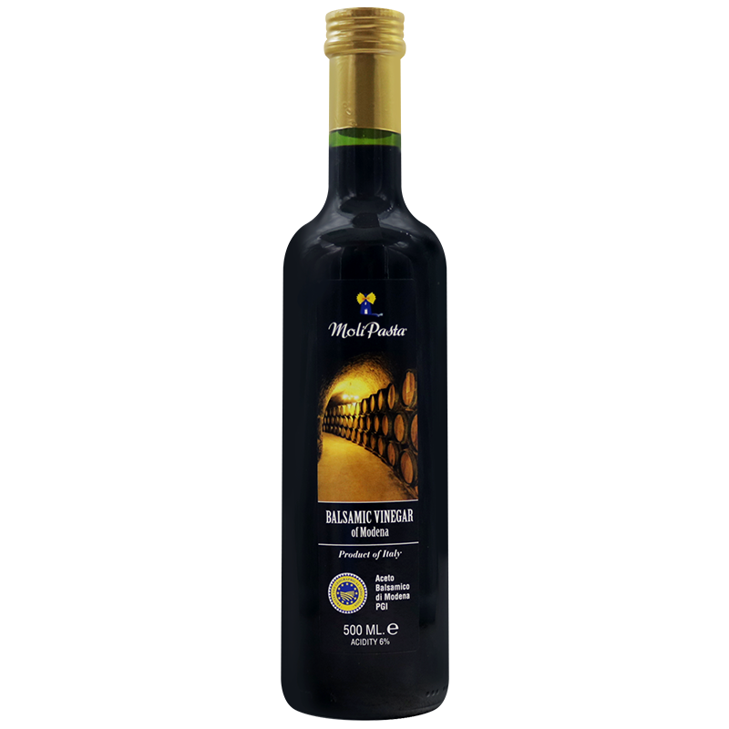 意大利进口莫利摩德纳黑醋500ml 葡萄酒酿造果醋色拉沙拉醋油醋汁 - 图3