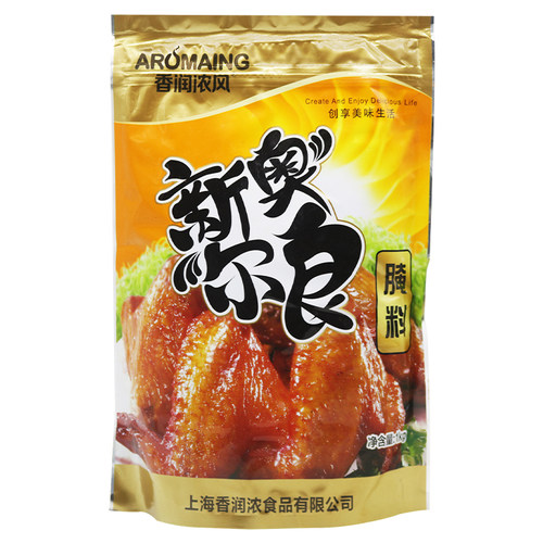 香润浓风新奥尔良烤鸡翅腌料微辣1kgKF口味烤翅烧烤肉料烤翅腌料 - 图3