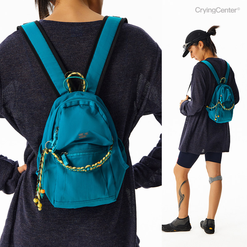 CryingCenter尼龙编织绳挂绳串珠野餐包迷你双肩包登山包哭喊中心,淘宝优惠券,粉丝福利购,淘宝优惠卷