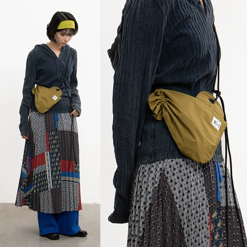 CryingCenter Big Ear Willow Green Nylon Daily Portable маленькая сумка для плеч Crying Center