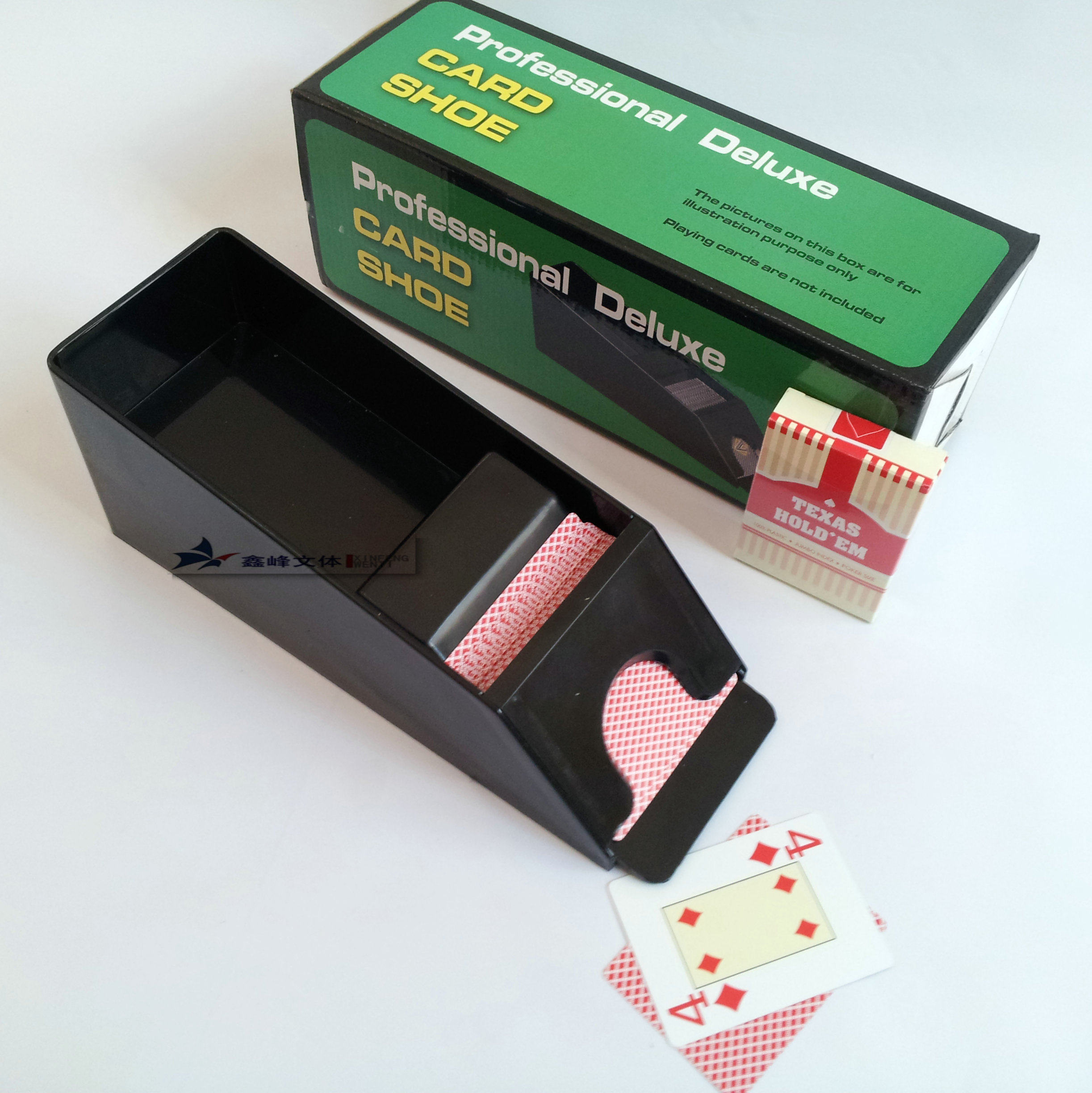 透明六副发牌机 德州扑克发牌器百家乐21点龙虎 发牌靴适用1-6付